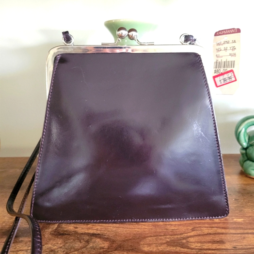 New Old Stock Elegant Black Handbag